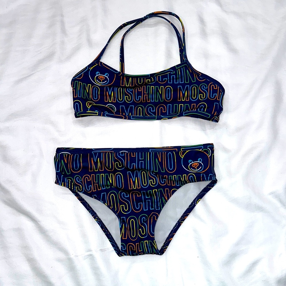 Authentic Moschino little girl swimsuit!